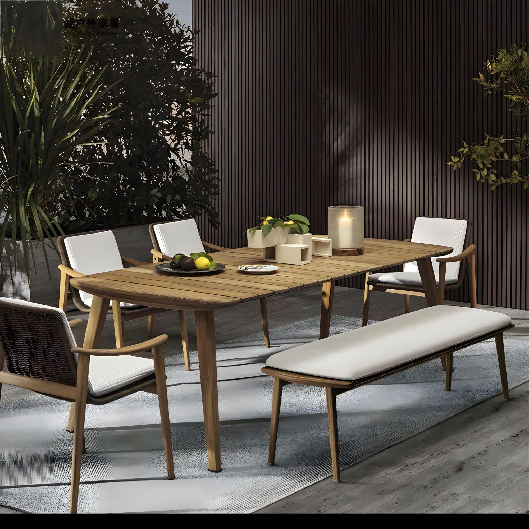 ORLA Bench Dining Set